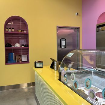 Van Leeuwen - Loved the yellows and pinks - Ice Cream & Frozen Yogurt Near Me - Atlanta, Georgia