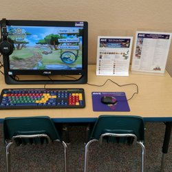 Augres Community Branch Library - Children's computer