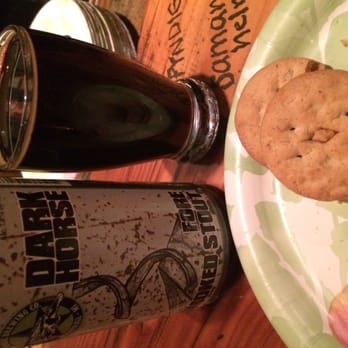 Draft & Vessel - trefoils with dark horse stout. - Kombucha Near Me - Shorewood, Wisconsin