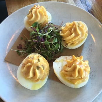 The Corner - Truffled Deviled Eggs - Cafes Near Me - Montclair, New Jersey