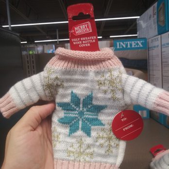ALDI - Ugly sweater for your wine bottle. - Grocery Near Me - Nokomis, Florida ALDI - Ugly sweater for your wine bottle. - Grocery Near Me - Nokomis, Florida