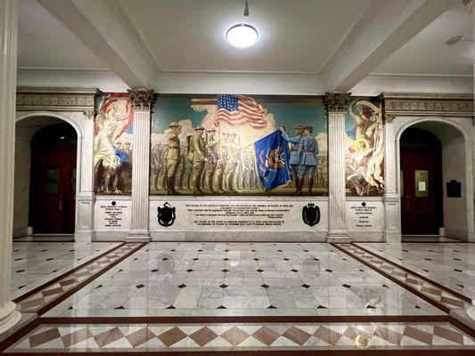 Massachusetts State House by null