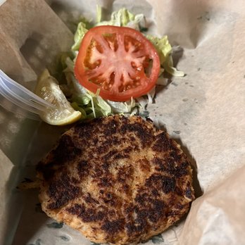 Our Deck Down Under - Crab cake - Seafood Near Me - Port Orange, Florida