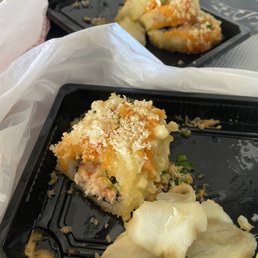 Fried sushi - delicious