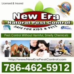 New Era Natural Pest Control - Natural Pest Control Miami - Safe for kids & Pets - 100%Guaranteed!