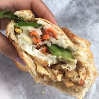 Cam Hung - Banh mi Cha Lua Chay w fried egg - Vietnamese Near Me - Sunnyvale, California
