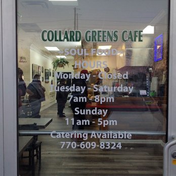 Collard Green Cafe - Storefront - Cafes Near Me - Stone Mountain, Georgia