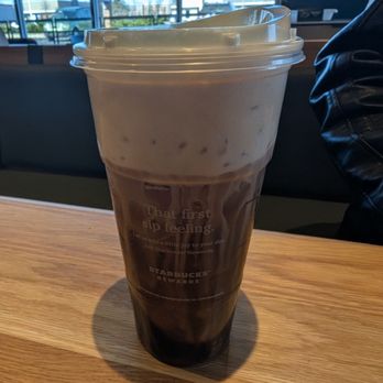 Starbucks - Caramel Cold Brew - Treinta size - Coffee & Tea Near Me - Mount Pleasant, Michigan