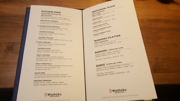 Menu photo 4 Washoku Bistro Edmonton, AB Menu photo 4 Washoku Bistro Edmonton, AB