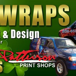 Patterson Print Shops - WE DO VEHICLE WRAPS!!
