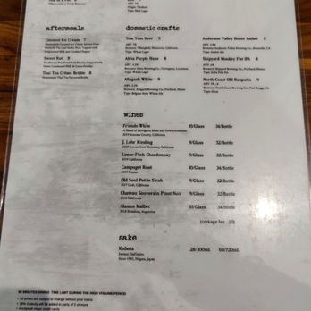 Hanuman Thai Eatery - Menu as of 08.15.2023 - Thai Near Me - Costa Mesa, California Hanuman Thai Eatery - Menu as of 08.15.2023 - Thai Near Me - Costa Mesa, California
