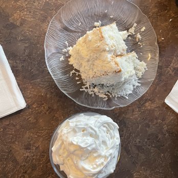 The Net By George - Homemade Coconut Cake - Seafood Near Me - Flagler Beach, Florida The Net By George - Homemade Coconut Cake - Seafood Near Me - Flagler Beach, Florida
