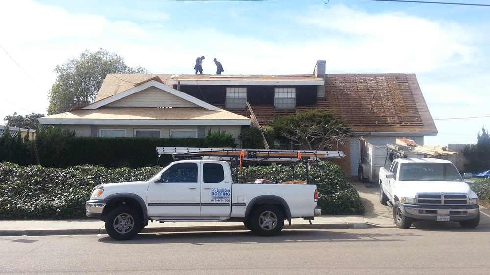 Slide of Dennis Cook Roofing