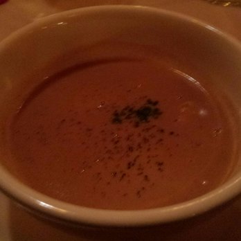 Palazzo Restaurant - Lobster Bisque - May look boring, but it tasted incredible! Lots of lobster hidden in there. - Italian Near Me - Montclair, New Jersey Palazzo Restaurant - Lobster Bisque - May look boring, but it tasted incredible! Lots of lobster hidden in there. - Italian Near Me - Montclair, New Jersey
