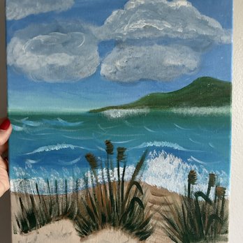 SoCal Paint Parties - My finished piece:) - Paint & Sip Near Me - Newport Beach, California SoCal Paint Parties - My finished piece:) - Paint & Sip Near Me - Newport Beach, California