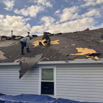Black Stone Roofing - Off with the old roof. - Roofing Near Me - Inwood, West Virginia Black Stone Roofing - Off with the old roof. - Roofing Near Me - Inwood, West Virginia