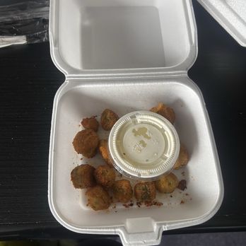 Brad's Pit BBQ - side of Fried Okra, 11 pieces!!! - Barbeque Near Me - Littleton, Colorado