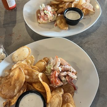 Copper Onion Bistro - Lunch Special: Lobster Roll with House Made Potato Chips split for two - New American Near Me - Billings, Montana Copper Onion Bistro - Lunch Special: Lobster Roll with House Made Potato Chips split for two - New American Near Me - Billings, Montana