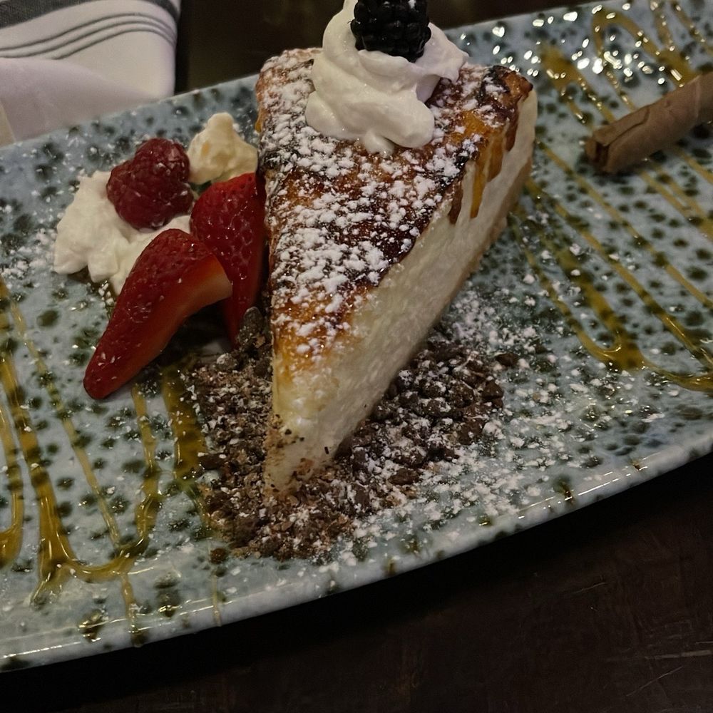 Stella Nova Bar - Crème brûlée cheesecake - Italian Near Me - Charlotte, North Carolina