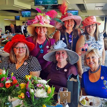 Keeneland - Beautiful hats in the Phoenix Dining Room - Horse Racing Near Me - Lexington, Kentucky Keeneland - Beautiful hats in the Phoenix Dining Room - Horse Racing Near Me - Lexington, Kentucky