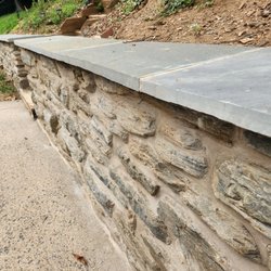 BJK Masonry & Restoration - Restoration of back wall.