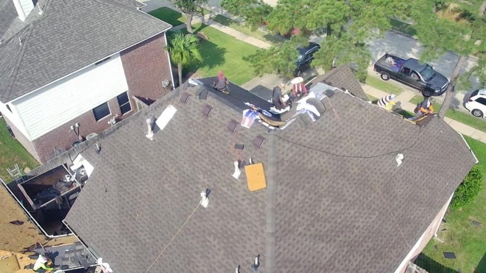 Slide of American Roofing Team