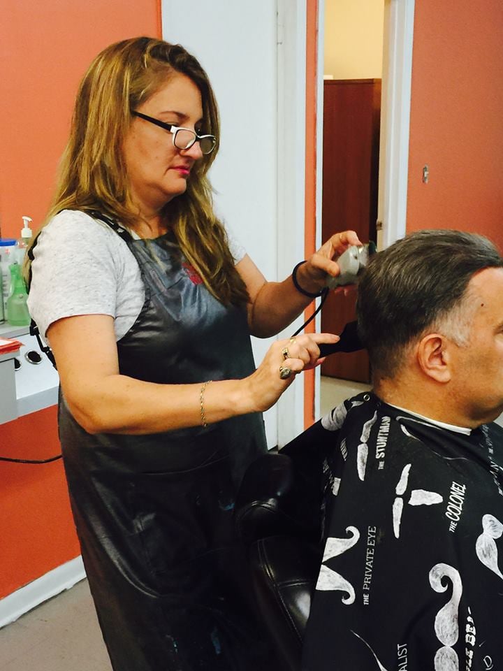 Angela's Place Barber, Beauty, & Stuff Logo