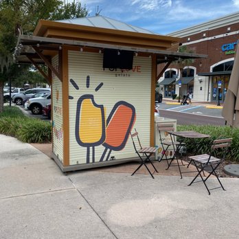 Pop Love Gelato - a colorfully painted kiosk - Gelato Near Me - Winter Garden, Florida Pop Love Gelato - a colorfully painted kiosk - Gelato Near Me - Winter Garden, Florida