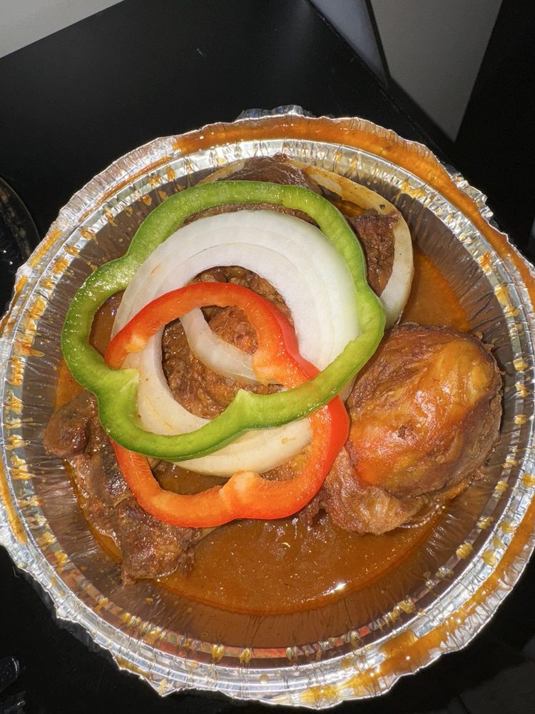Food from Chez Tata Restraunt