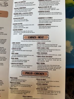 Menu photo 4 2 Margaritas Lakebay, WA