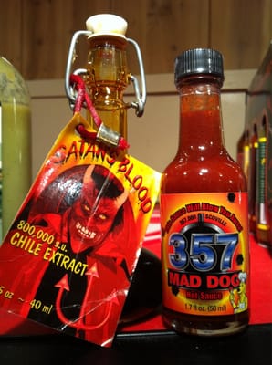 Photo of Pedro & Vinny's - Arlington, VA, US. Hottest hot sauce ever