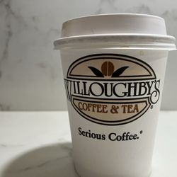 Willoughby General - Even the espresso shot cups are well prepared in the right size cup!