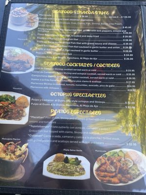 Menu photo 2 El Sinaloense San Mateo, CA
