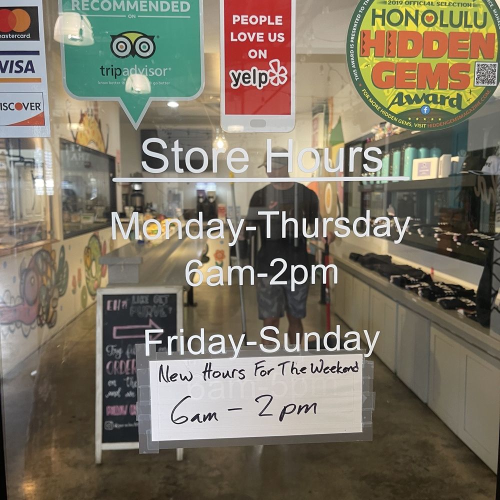 PURVÉ Donut Stop - store hours - Donuts Near Me - Honolulu, Hawaii PURVÉ Donut Stop - store hours - Donuts Near Me - Honolulu, Hawaii