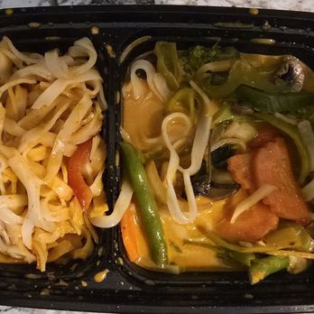 Thai of Austell - Vegetable red curry w/noodles. - Thai Near Me - Austell, Georgia Thai of Austell - Vegetable red curry w/noodles. - Thai Near Me - Austell, Georgia