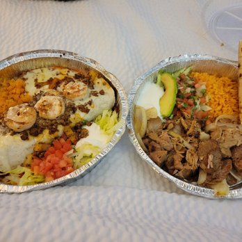 Tacos Mexicanos - Burrito Loco (left) and carnitas (right) - Mexican Near Me - Macedonia, Ohio Tacos Mexicanos - Burrito Loco (left) and carnitas (right) - Mexican Near Me - Macedonia, Ohio