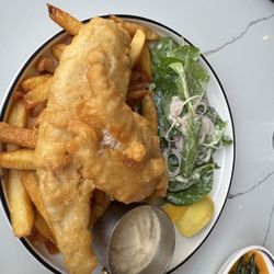 Foxglove - Fish and chips....definitely shareable quite a big portion!