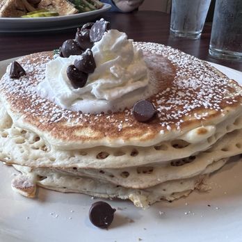 Harding Cafe - Pancakes with chocolate chips - Breakfast & Brunch Near Me - Chicago, Illinois