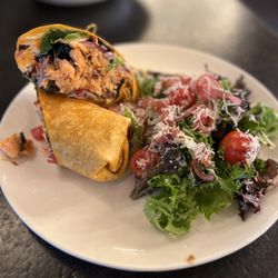 Royal River Grill House - Salmon wrap