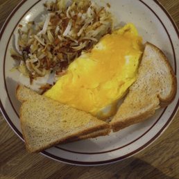 Breakfast items available any time.