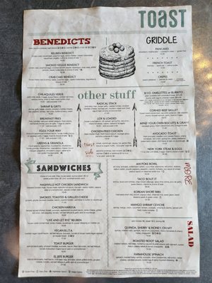 Menu photo 5 Toast Murrieta Murrieta, CA