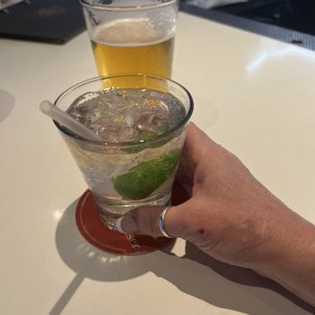 Amalfi Marina Bar - Gin and Tonic!  Miles gin. It's good! - Bars Near Me - San Marcos, California