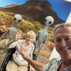 Town & Country RV Park - Mom and Me at the UFO Museum