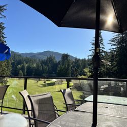 View from patio