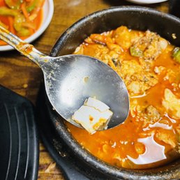 Beef Soft Tofu Soup