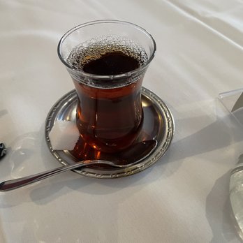 Pasha - Amazing Turkish Tea in the small size, pretty sure free refills and regular size was in a normal mug - Turkish Near Me - Houston, Texas Pasha - Amazing Turkish Tea in the small size, pretty sure free refills and regular size was in a normal mug - Turkish Near Me - Houston, Texas