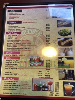 Menu photo 1 Burritos Mi Tierra Romeoville, IL Menu photo 1 Burritos Mi Tierra Romeoville, IL