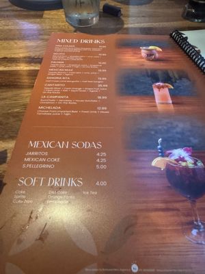 Menu photo 2 La Condesa Mexican Restaurant Boca Raton, FL