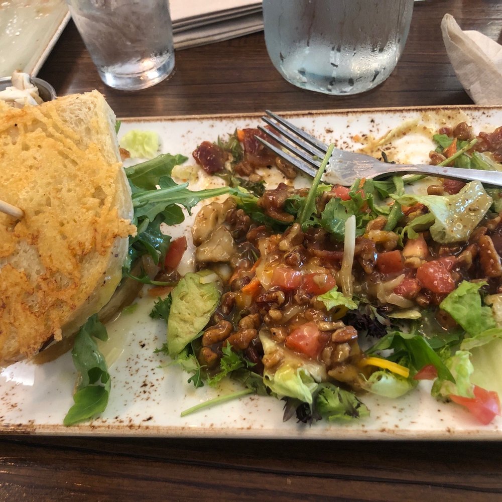 First Watch - Roast Beef Sandwich and Sweet Honey Pecan Salad - Breakfast & Brunch Near Me - Montgomery, Alabama First Watch - Roast Beef Sandwich and Sweet Honey Pecan Salad - Breakfast & Brunch Near Me - Montgomery, Alabama
