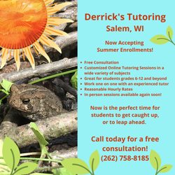 Derrick's Tutoring